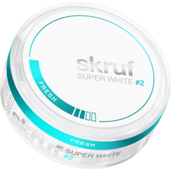 Skruf Super White Fresh #2 Slim ◉◉◎◎
