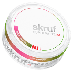 Skruf Super White Red Rhuby #3 Slim Strong