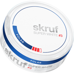 Skruf Super White Slim Polar #3 Slim ◉◉◉◎