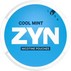 Zyn Cool Mint Mini Less Intense Nicotine Pouches