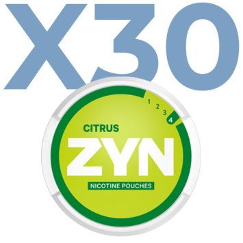 Zyn Citrus Mini Normal Valuepack - 30 Cans