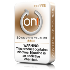 On! Coffee 2 mg Mini Less Intense Nicotine Pouches
