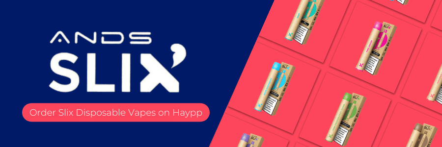 Buy the AND Slix Disposable Vape on Haypp UK's Online Vape Shop