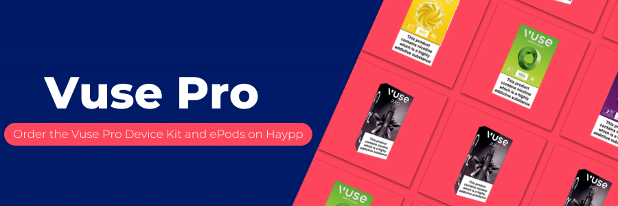 Vuse Pro Overview - Haypp UK