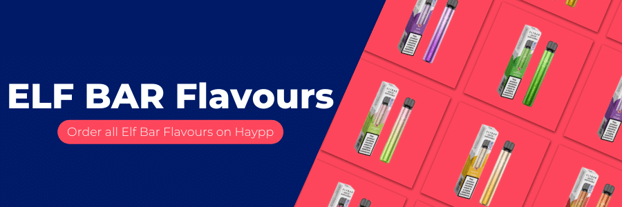 Elf Bar Flavours Overview - Haypp UK