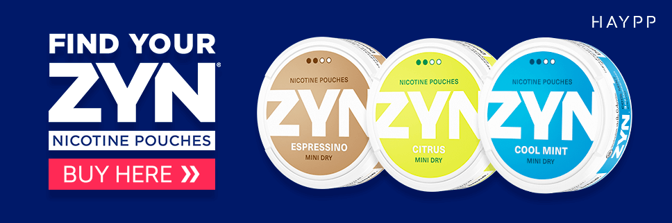 Buy ZYN Nicotine Pouches - Haypp UK