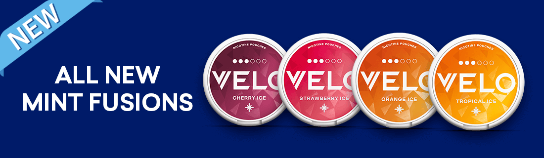 VELO Mint fusion flavours NEW