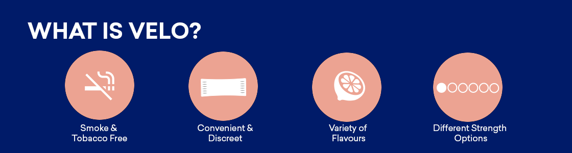 Key Features of VELO Nicotine Pouches: