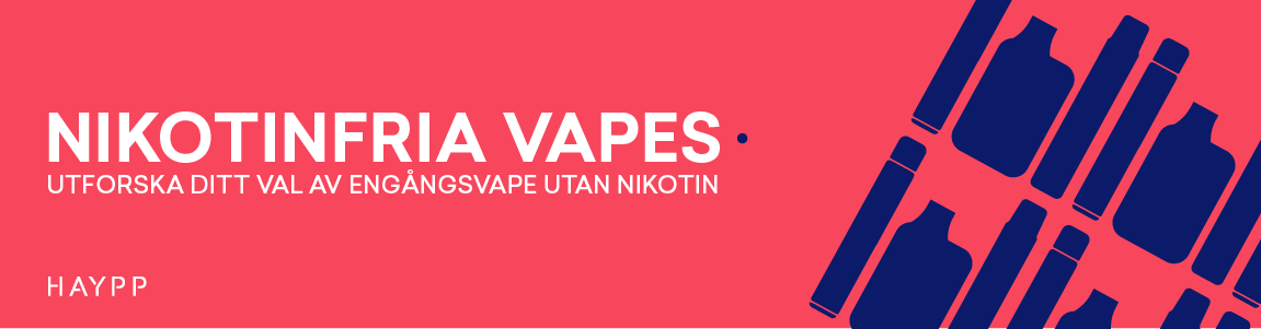 Nikotinfria vapes