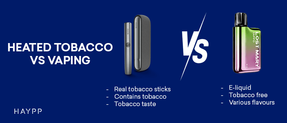 Heated Tobacco VS Vaping