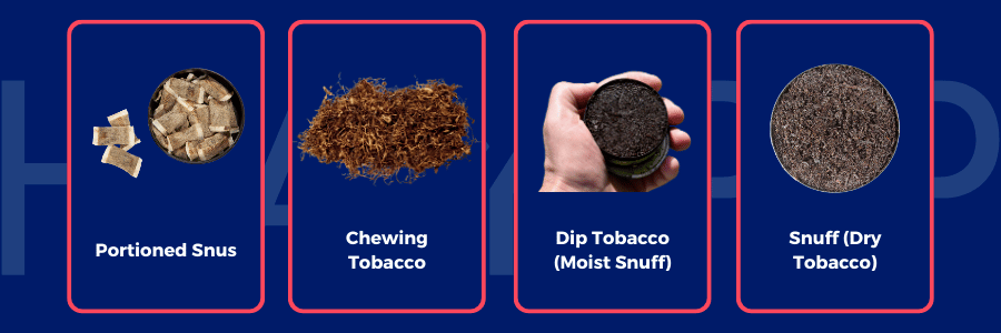 Types of Smokeless Tobacco - Haypp UK