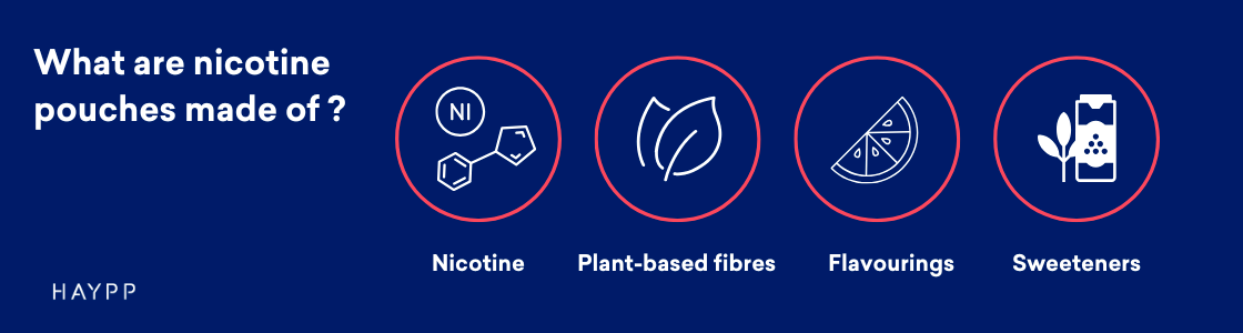 What Are Nicotine Pouches Made Of?