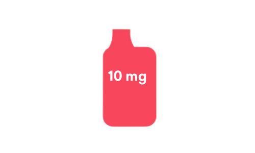 10 mg Vape Strength 