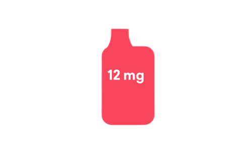 12 mg Vape Strength