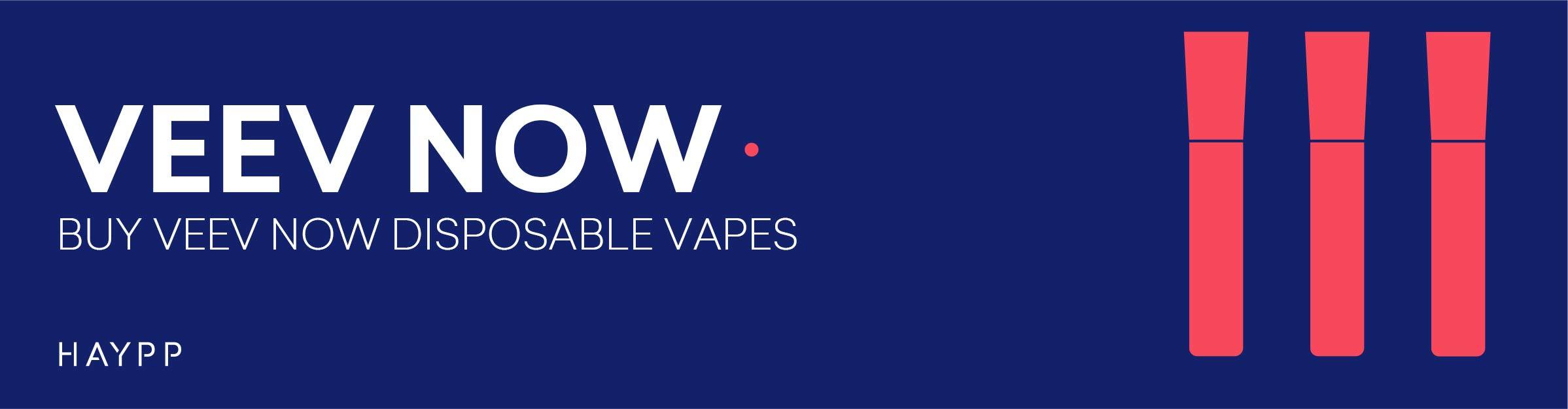 Buy VEEV Now Vapes on Haypp UK - Fast, Free Shipping with All Orders!