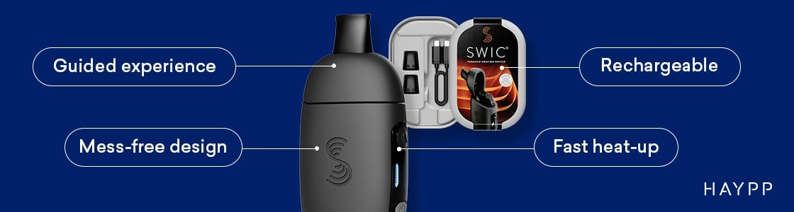 SWIC Heated Tobacco Device