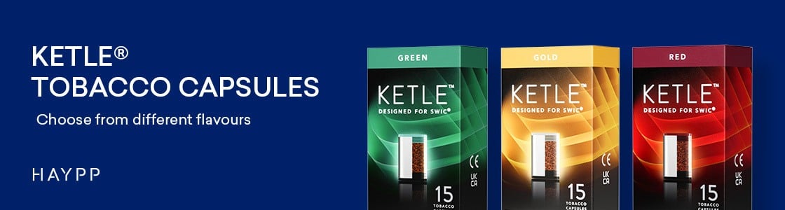 Shop KETLE Tobacco Filled Capsules 