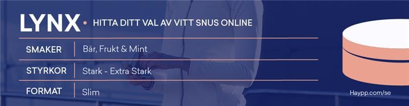 Lynx snus varumärke