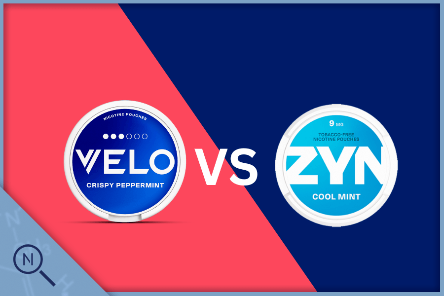 Comparison of VELO and ZYN nicotine pouches