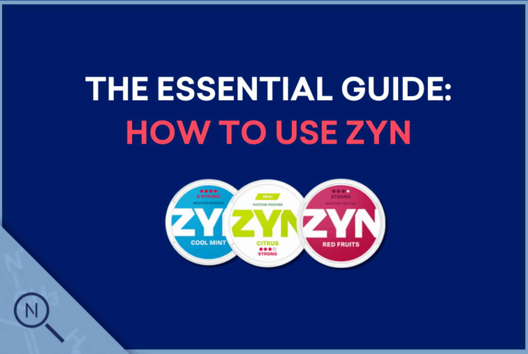 How to Use ZYN Nicotine Pouches