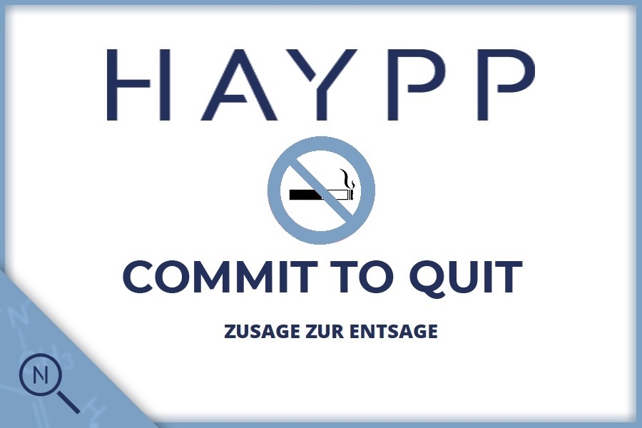 Haypp commit to quit