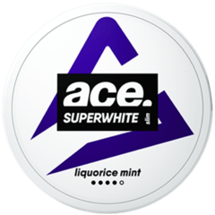 Ace Superwhite Liquorice Slim Stark