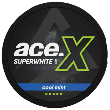 Ace Superwhite X Cool Mint Slim Extra Strong