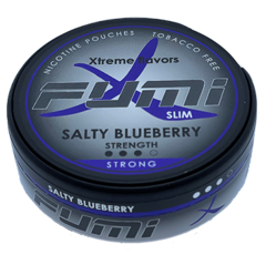 Fumi Salty Blueberry Slim Extra Stark Nikotinbeutel