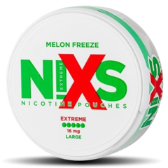 N!xs Melon Freeze Large Extra Strong Nicotine Pouches