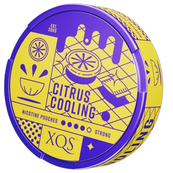 XQS Citrus Cooling Slim Extra Strong Nicotine Pouches