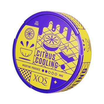 XQS Citrus Cooling Slim Normal Nicotine Pouches