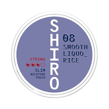 Shiro #8 Smooth Liquorice Slim Stark ◉◉◉◎