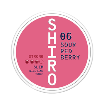 Shiro #6 Sour Red Berry Slim Stark ◉◉◉◎