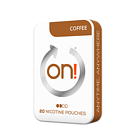 On! Coffee 3mg Mini Less Intense Nicotine Pouches