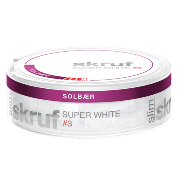 Skruf Super White Blackcurrant #3 Slim Strong