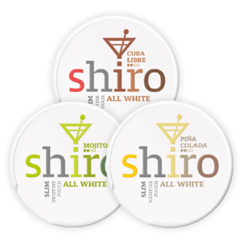 Shiro Drink Mixpack Nicotine Pouches-paket