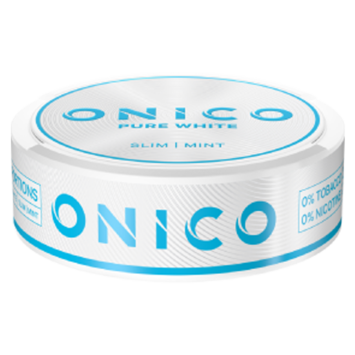 Onico Pure White Slim Nicotine Free Pouches