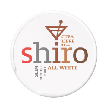 Shiro Cuba Libre Slim Normal Nicotine Pouches