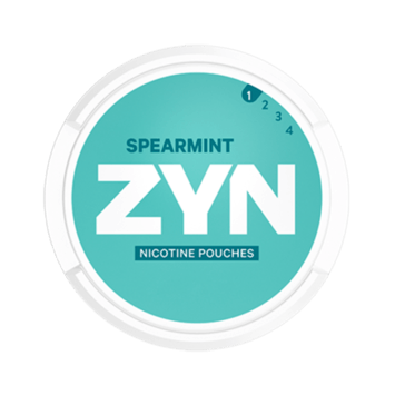 Zyn Spearmint Mini Less Intense Nicotine Pouches