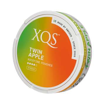 XQS Twin Apple Slim Strong Nicotine Pouches