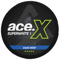 Ace Superwhite X Cool Mint Slim Extra Strong