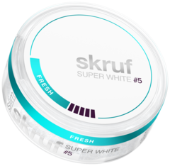 Skruf Super White Fresh #5 Extra Strong