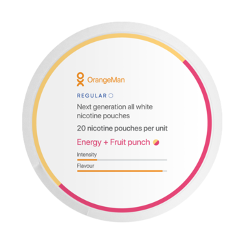 OrangeMan Energy + Fruit Punsch Slim Normal 