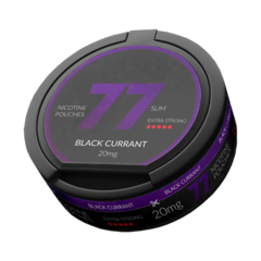 77 Black Currant Slim Extra Strong