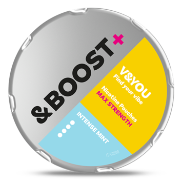 V&YOU &BOOST+ Intense Mint Slim Extra Strong