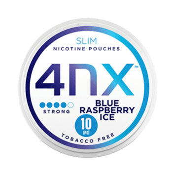 4NX Blue Raspberry Ice Slim Extra Strong