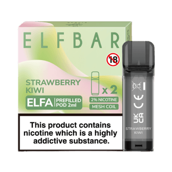 Elfa Prefilled Pods Strawberry Kiwi 600 (20mg)