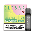 Apple Peach Elfa Prefilled Pods By Elf Bar
