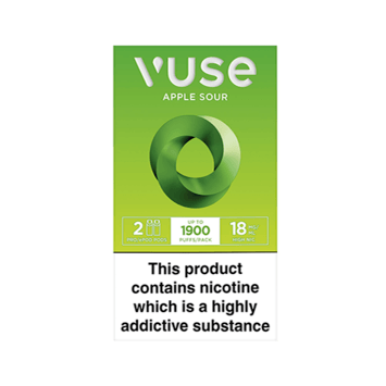 Vuse Pro Prefilled Pods Apple Sour 18mg