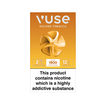 Vuse Pro Prefilled Pods Golden Tobacco 12mg